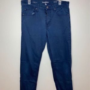 Goodfellow & co men’s blue pants slim straight fit